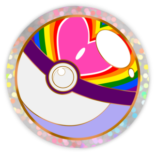 Love is Love Ball Sticker