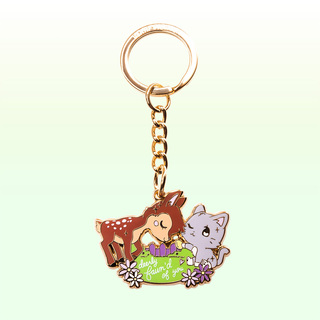 Keychain Deerly Fawn’d of You Cat