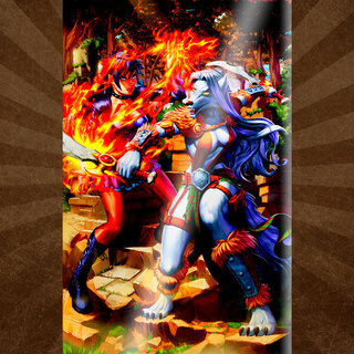 Night Wolf #10 Metal Cover By Chris Ehnot