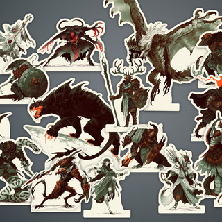 Monster & Folk Standees