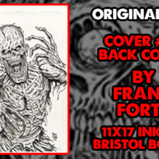 Original Art-Zombie Terrors #1A Back Cover