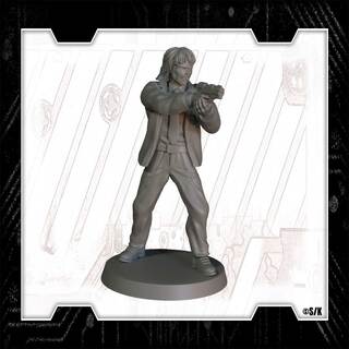 Section 9 Miniature Togusa | The Ghost in the Shell TTRPG