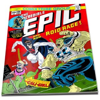 EPIC: Super Teenage Wasteland #4B (Zolman Hulk #181 Homage Cover)