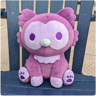 Purple Owlbear Plush