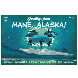 The Breach #1 - Postcard Variant (Signed)