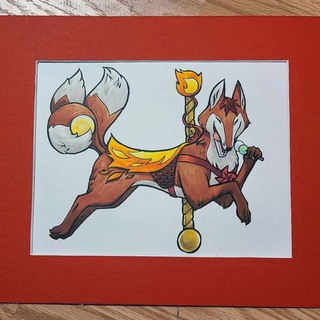 Kitsune original art