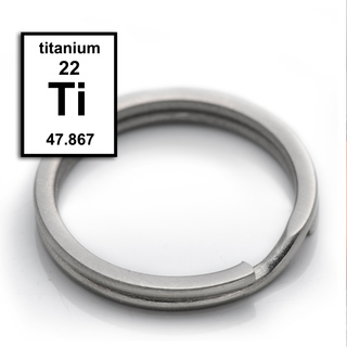 Titanium Split Ring