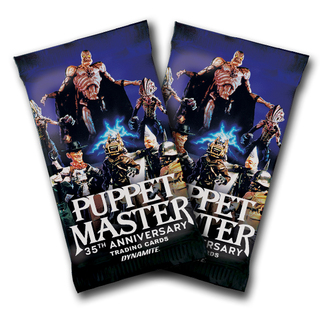 PUPPET MASTER TRADING CARD PACK x2