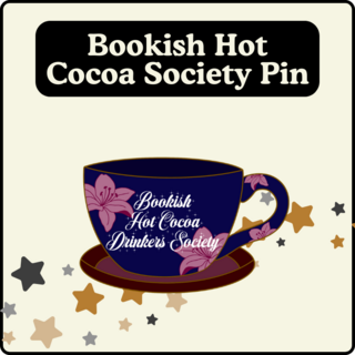 Bookish Hot Cocoa Society Pin