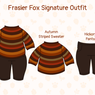 (Outfit Bundle) Frasier Fox Signature Outfit