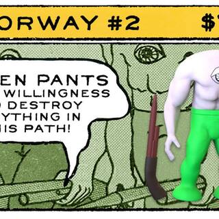 Headless One - Green Pants