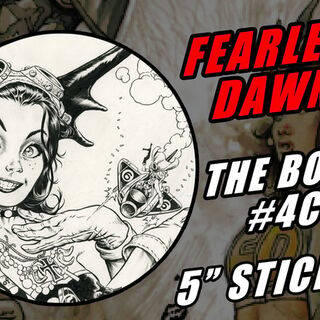 Fearless Dawn: The Bomb #4C MYSTERY STICKER