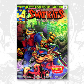 FINAL 48H DROP! METAL - Swat Kats #1 Cover By Ryan G. Browne