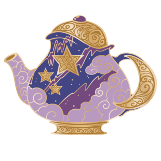 Celestial Teapot Enamel Pin