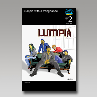 COVER HOMAGE VARIANT by Quincy Victoria - LUMPIA WITH A VENGEANCE: INTERLUDE #2 Comic Book LE 100