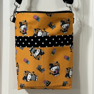 HK Halloween Print Crossbody Purse