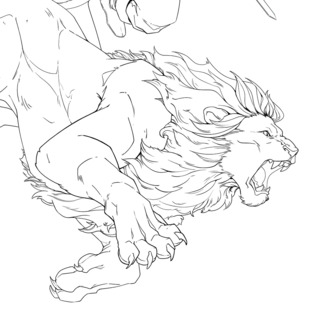The Knight and the Lion Process Book (Digital)