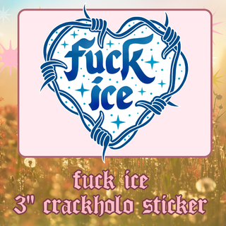 STICKER- F ice