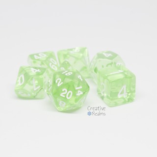Dice Set Morning Dew