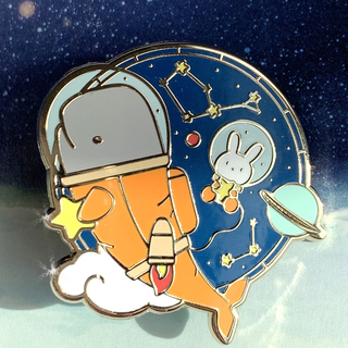 Astro Whale B Grade Pin