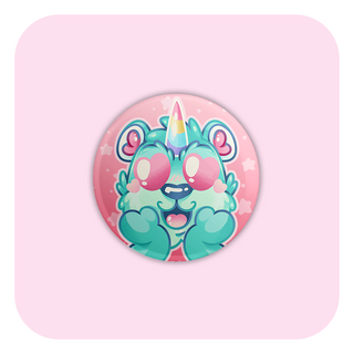 Cubbie Love Emote Badge Button