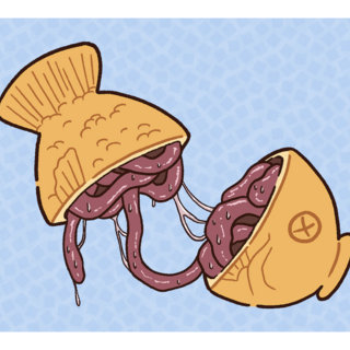 Taiyaki Guts Print