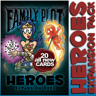 ALL NEW! SUPER HERO EXPANSION PACK (20 Cards)