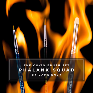 Phalanx SQUAD 3-Brush Variety Set