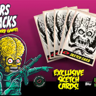 Mars Attacks -  Twisted Table Top - Sketch Card