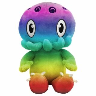 C is for Cthulhu RAINBOW Baby Plush [6 in.]