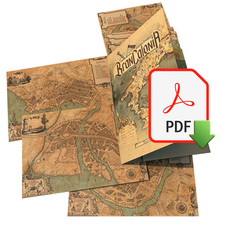 💾🗺️ Set de cartographies Brancalonia - Édition PDF