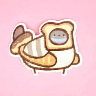 Vinyl Sticker - Bready Poe