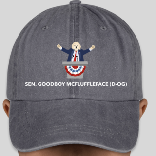 Senator Goodboy McFluffleface (D-OG) Hat