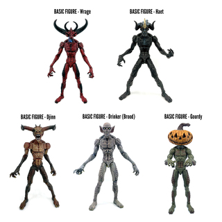 PREORDER - Set of ( 5 ) original Kickstarter BASIC figures