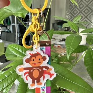 Mash-Up Friends Keychain