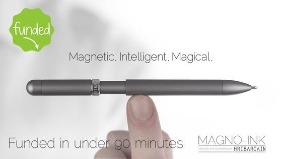 The World's Most Intelligent Magnetically Energised Pen.