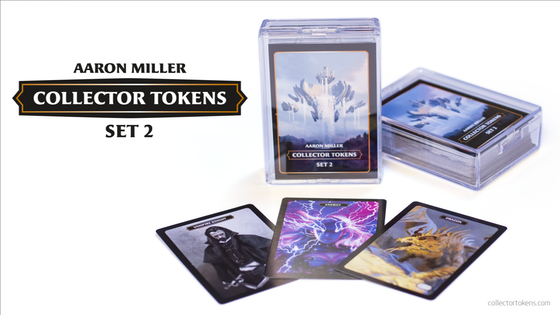 Collector Tokens Set 2 by MtG artist Aaron Miller