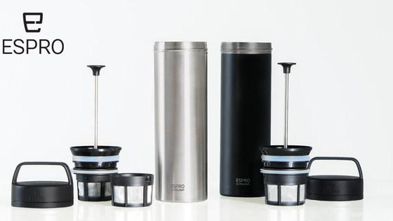 ESPRO Ultralight Travel Press| Caffeinate & Hydrate Anywhere