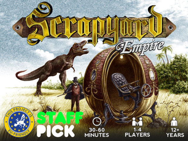 Scrapyard Empire: Strategic Card Game for One to Four People