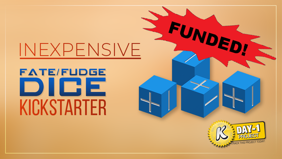 Inexpensive Fate/Fudge Dice