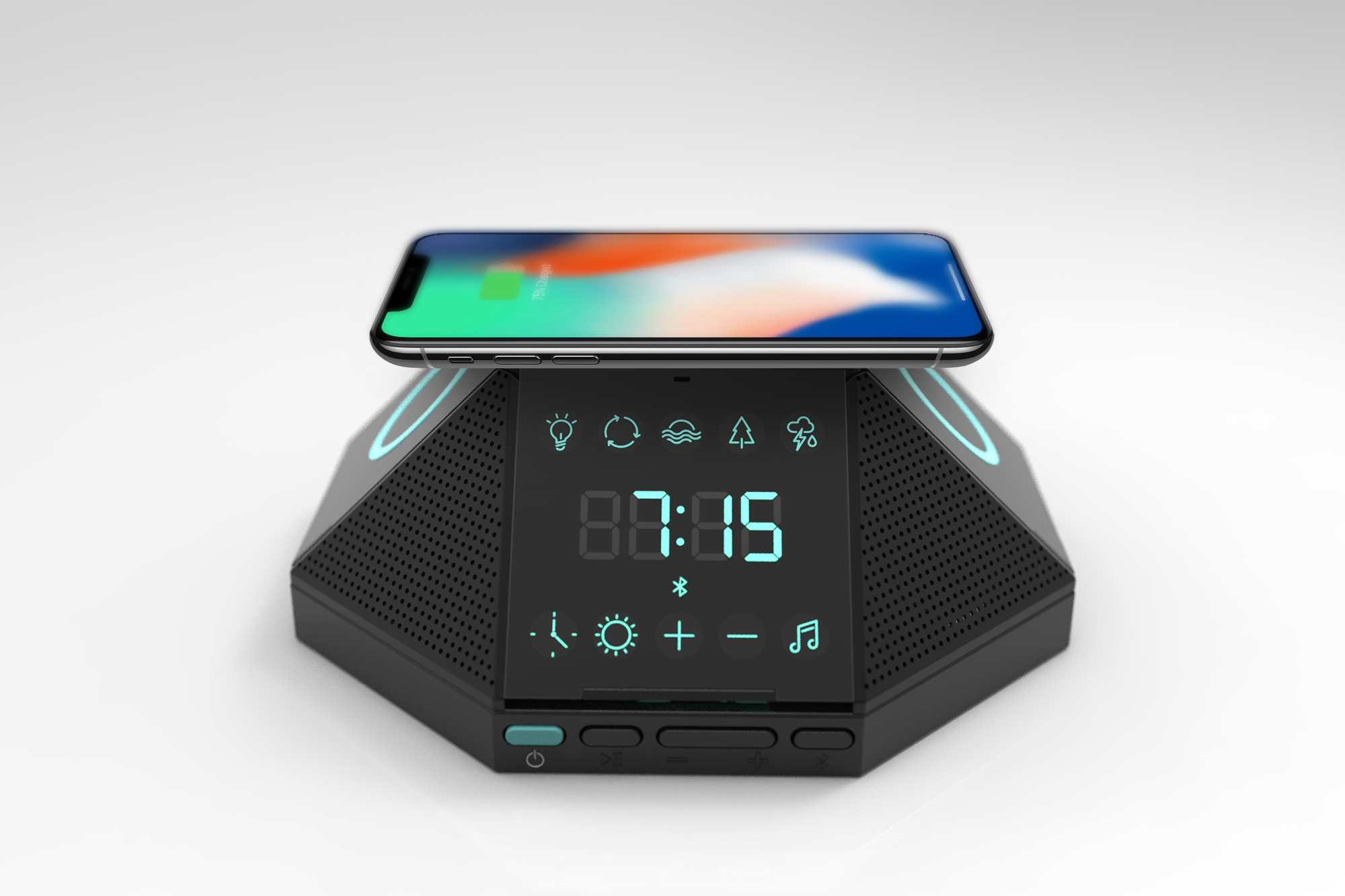 HyperCube: Wireless Charging Station & Sleep Aid