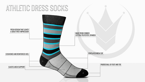 Vygir Athletic Dress Socks: Comfort, Versatility, Style