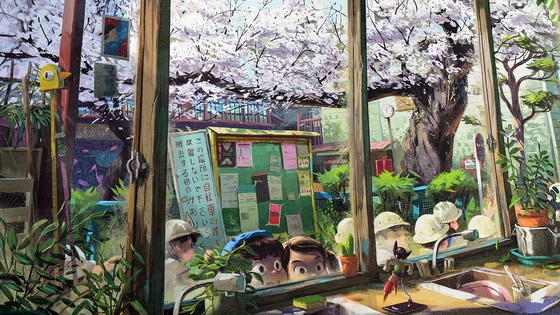 Spring in Sakuragaoka: The Animation Art of AYMRC.