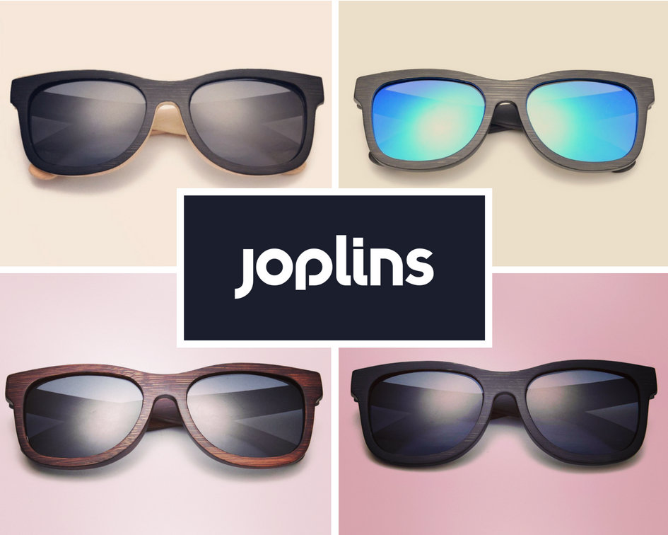 The Bamboo Fiber Wayfarer Sunglasses  - By Joplins