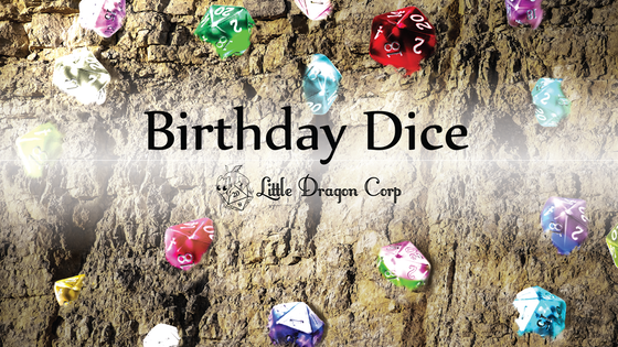 Birthday Gemstone Dice