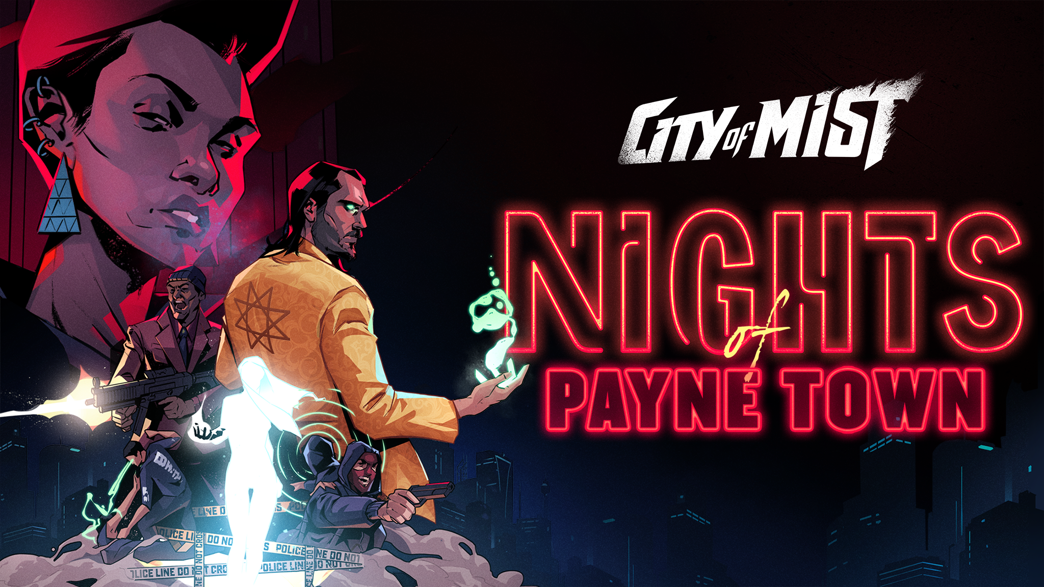 Nights of Payne Town: a new story arc for City of Mist RPG!