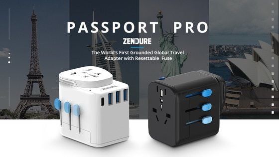 Passport Pro - The Safest Global Travel Adapter