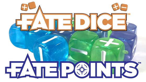 Fate Dice™ and Fate Points™: Accessories for Fate Core