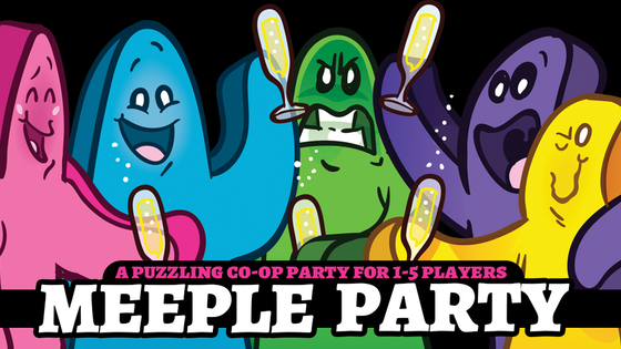 MEEPLE PARTY Cooperative Board Game