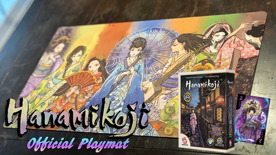 Hanamikoji Playmat and Promos